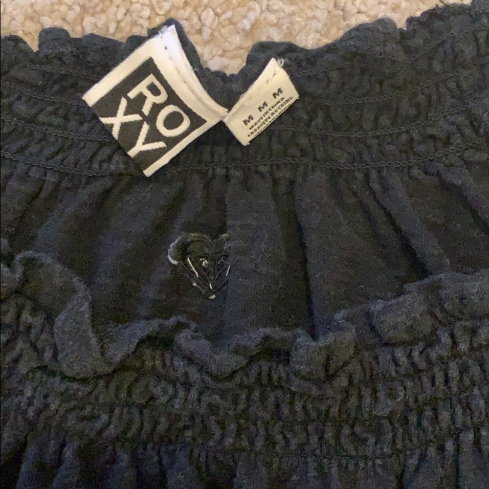 Black Roxy top m - Picture 6 of 6